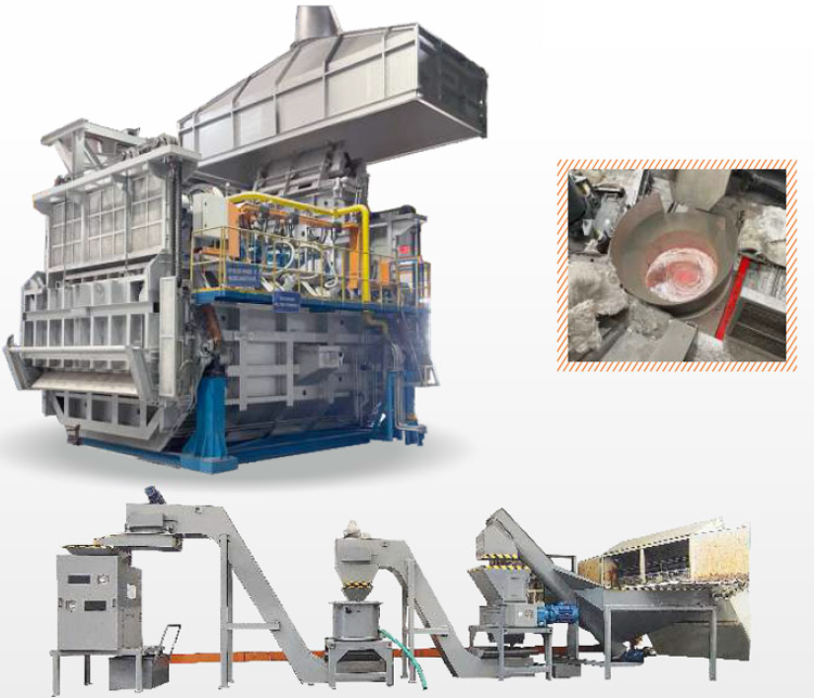 Aluminium Chip Melting Furnaces And Processing Plant, Manufacturer